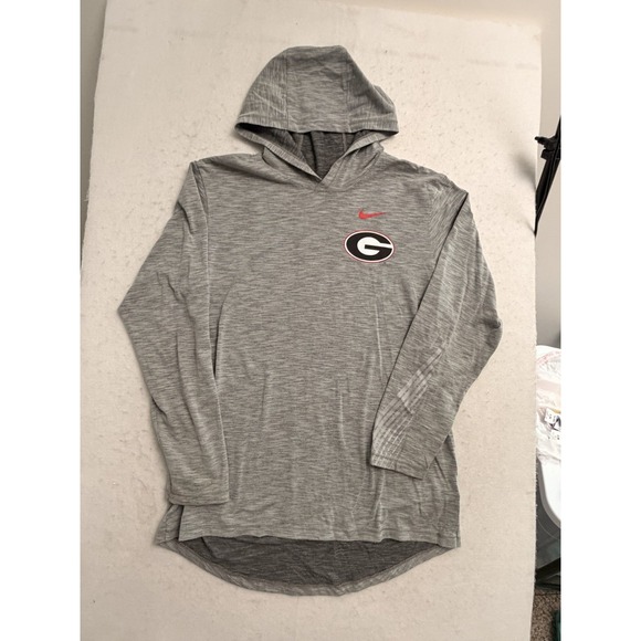 Nike UGA Georgia Bulldogs Team Issue Hoodie Dri-Fit Men's Size L